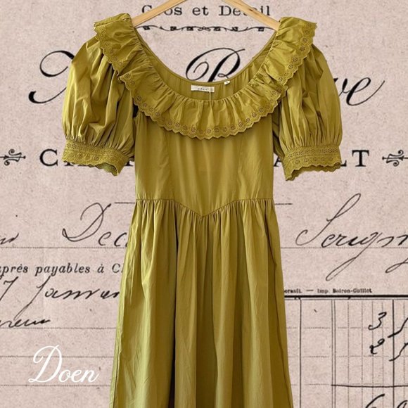 Doen Dresses & Skirts - NWT Doen Lupine Dress - Oregano
